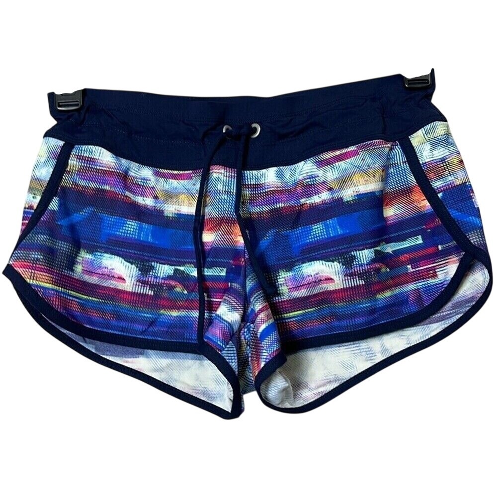 Athleta Athletic Shorts‎ Watercolor Womens Size XS Drawstring